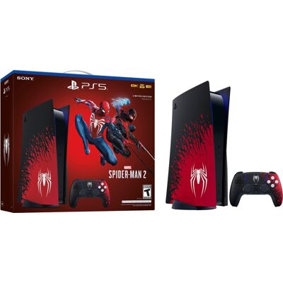 Sony PlayStation 5 Console – Marvel’s Spider-Man 2 Limited Edition Bundle Sony PlayStation 5 Console – Marvel’s Spider-Man 2 Limited Edition Bundle