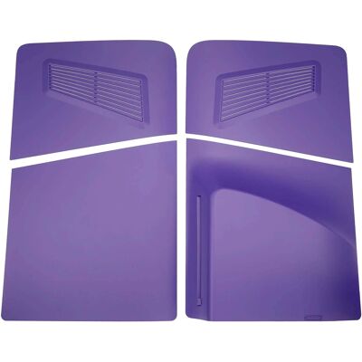 MobileSentrix - Console Shell Faceplate Covers Replacement Compatible For PlayStation 5 Pro PS5 Pro (D-015) (Disc Edition) - Purple MobileSentrix - Console Shell Faceplate Covers Replacement Compatible For PlayStation 5 Pro PS5 Pro (D-015) (Disc Edition) - Purple