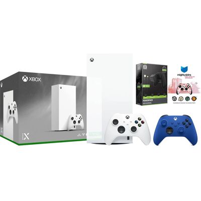 Microsoft Xbox Series X 1TB Digital Console with Extra Controller, Battery Pack and MightySkins Code Bundle Microsoft Xbox Series X 1TB Digital Console with Extra Controller, Battery Pack and MightySkins Code Bundle