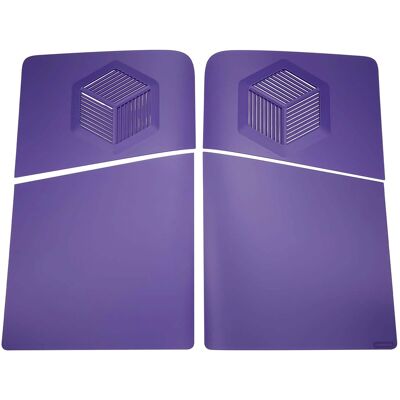 MobileSentrix - Console Shell Faceplate Covers Replacement Compatible For PlayStation 5 Pro PS5 Pro (D-006) (Digital Edition) - Purple MobileSentrix - Console Shell Faceplate Covers Replacement Compatible For PlayStation 5 Pro PS5 Pro (D-006) (Digital Edition) - Purple