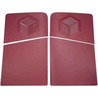 MobileSentrix - Console Shell Faceplate Covers Replacement Compatible For PlayStation 5 Pro PS5 Pro (D-006) (Digital Edition) - Rose Red MobileSentrix - Console Shell Faceplate Covers Replacement Compatible For PlayStation 5 Pro PS5 Pro (D-006) (Digital Edition) - Rose Red