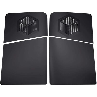 MobileSentrix - Console Shell Faceplate Covers Replacement Compatible For PlayStation 5 Pro PS5 Pro (D-006) (Digital Edition) - Black MobileSentrix - Console Shell Faceplate Covers Replacement Compatible For PlayStation 5 Pro PS5 Pro (D-006) (Digital Edition) - Black