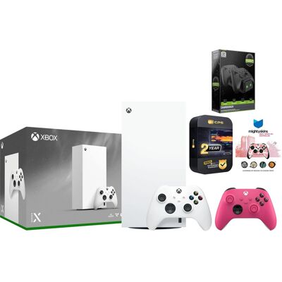 Microsoft Xbox Series X 1TB Digital Console with Extra Controller, Charge Dock, MightySkins Code and 2 Year Warranty Microsoft Xbox Series X 1TB Digital Console with Extra Controller, Charge Dock, MightySkins Code and 2 Year Warranty