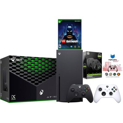 Microsoft Xbox Series X 1TB Disc Console with Extra Controller, Charge Dock and MightySkins Code Bundle Microsoft Xbox Series X 1TB Disc Console with Extra Controller, Charge Dock and MightySkins Code Bundle