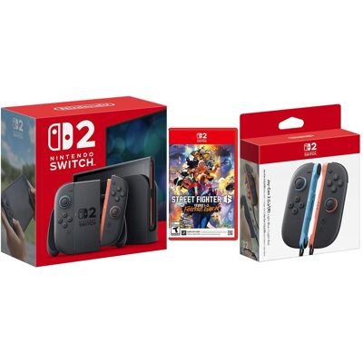 Nintendo Switch 2 Console with Street Fighter 6 with Extra Joy-Cons Bundle Nintendo Switch 2 Console with Street Fighter 6 with Extra Joy-Cons Bundle