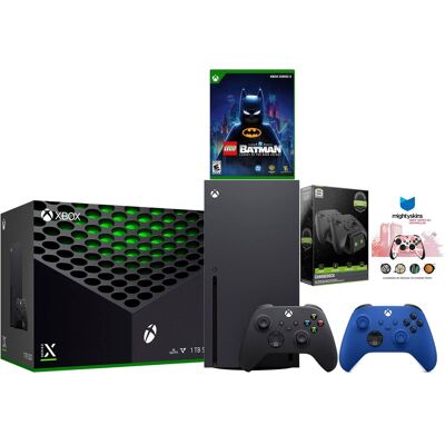 Microsoft Xbox Series X 1TB Disc Console with Extra Controller, Charge Dock and MightySkins Code Bundle Microsoft Xbox Series X 1TB Disc Console with Extra Controller, Charge Dock and MightySkins Code Bundle