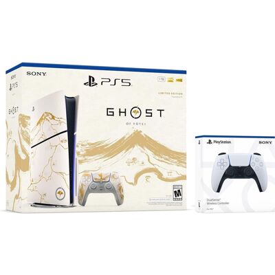 Sony PlayStation 5 Ghost of Yotei Disc Bundle + Extra Controller Sony PlayStation 5 Ghost of Yotei Disc Bundle + Extra Controller