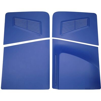 MobileSentrix - Console Shell Faceplate Covers Replacement Compatible For PlayStation 5 Pro PS5 Pro (D-015) (Disc Edition) - Blue MobileSentrix - Console Shell Faceplate Covers Replacement Compatible For PlayStation 5 Pro PS5 Pro (D-015) (Disc Edition) - Blue