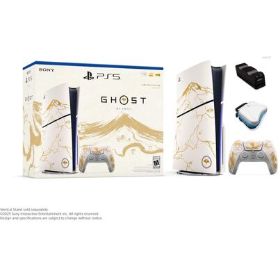 Sony PlayStation 5 Console Ghost of Yotei Gold Limited Edition Bundle 1TB New Sony PlayStation 5 Console Ghost of Yotei Gold Limited Edition Bundle 1TB New
