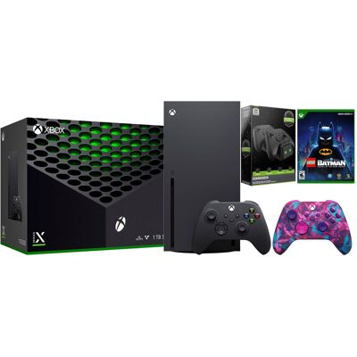 Microsoft Xbox Series X 1TB Disc Console with Extra Controller and Charge Dock Bundle Microsoft Xbox Series X 1TB Disc Console with Extra Controller and Charge Dock Bundle