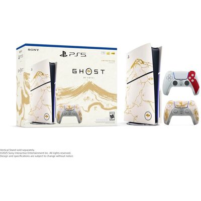 Sony PS5 Console Ghost of Yōtei Bundle + God of War 20th Anniversary Controller Sony PS5 Console Ghost of Yōtei Bundle + God of War 20th Anniversary Controller