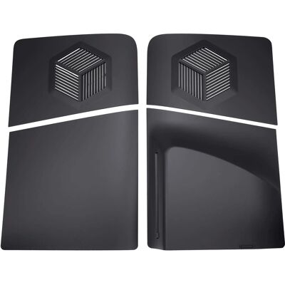 MobileSentrix - Console Shell Faceplate Covers Replacement Compatible For PlayStation 5 Pro PS5 Pro (D-006) (Disc Edition) - Black MobileSentrix - Console Shell Faceplate Covers Replacement Compatible For PlayStation 5 Pro PS5 Pro (D-006) (Disc Edition) - Black