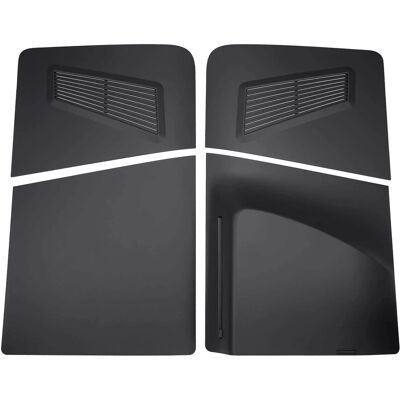 MobileSentrix - Console Shell Faceplate Covers Replacement Compatible For PlayStation 5 Pro PS5 Pro (D-015) (Disc Edition) - Black MobileSentrix - Console Shell Faceplate Covers Replacement Compatible For PlayStation 5 Pro PS5 Pro (D-015) (Disc Edition) - Black