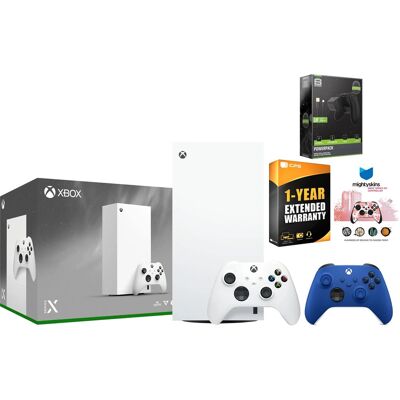 Microsoft XBOX Series X 1TB Digital Console with Extra Controller, Battery Pack, MightySkins Code and 1 Year Warranty Microsoft XBOX Series X 1TB Digital Console with Extra Controller, Battery Pack, MightySkins Code and 1 Year Warranty