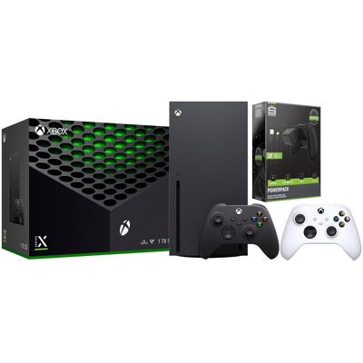 Microsoft Xbox Series X 1TB Disc Console with Extra Controller and Battery Pack Bundle Microsoft Xbox Series X 1TB Disc Console with Extra Controller and Battery Pack Bundle