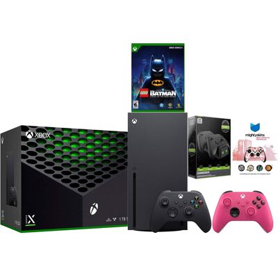 Microsoft Xbox Series X 1TB Disc Console with Extra Controller, Charge Dock and MightySkins Code Bundle Microsoft Xbox Series X 1TB Disc Console with Extra Controller, Charge Dock and MightySkins Code Bundle