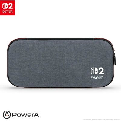 PowerA - Slim Case for Nintendo Switch 2 - Dark Heather Grey PowerA - Slim Case for Nintendo Switch 2 - Dark Heather Grey