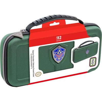 RDS Industries - Game Traveler Deluxe Hylian Shield - Zelda Case - Green RDS Industries - Game Traveler Deluxe Hylian Shield - Zelda Case - Green