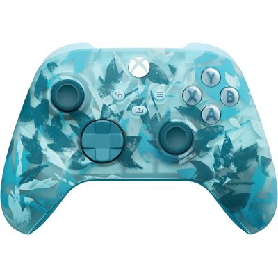 Microsoft - XBOX Wireless Controller for XBOX Series X, XBOX Series S, XBOX One, PCs, and Cloud-Enabled Devices - Ice Breaker Special Edition Microsoft - XBOX Wireless Controller for XBOX Series X, XBOX Series S, XBOX One, PCs, and Cloud-Enabled Devices - Ice Breaker Special Edition