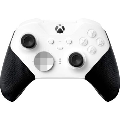 Microsoft - XBOX Elite Series 2 Core Wireless Controller for XBOX Series X, XBOX Series S, XBOX One, PCs, and Cloud-Enabled Devices - White Microsoft - XBOX Elite Series 2 Core Wireless Controller for XBOX Series X, XBOX Series S, XBOX One, PCs, and Cloud-Enabled Devices - White