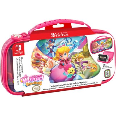 RDS Industries - Nintendo Switch Game Traveler Deluxe Princess Peach ShowTime Travel Case - Pink RDS Industries - Nintendo Switch Game Traveler Deluxe Princess Peach ShowTime Travel Case - Pink