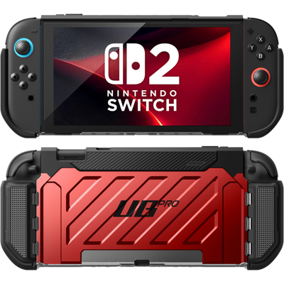 SUPCASE - Nintendo Switch 2 Unicorn Beetle PRO Gaming Case - Metallic Red SUPCASE - Nintendo Switch 2 Unicorn Beetle PRO Gaming Case - Metallic Red