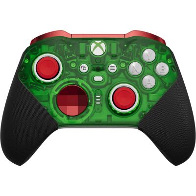 Microsoft - XBOX Elite Series 2 Core Wireless Controller for XBOX Series X, XBOX Series S, XBOX One, PCs, and Cloud-Enabled Devices - Green and Red Microsoft - XBOX Elite Series 2 Core Wireless Controller for XBOX Series X, XBOX Series S, XBOX One, PCs, and Cloud-Enabled Devices - Green and Red