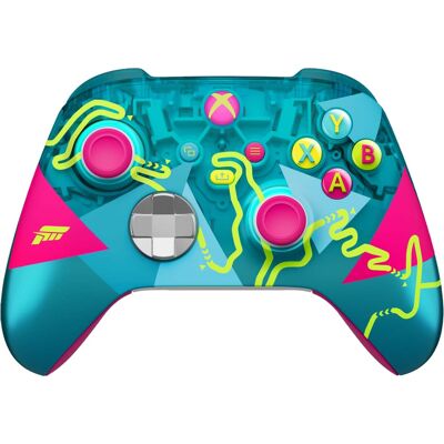 Microsoft - XBOX Wireless Controller – Forza Horizon 6 Limited Edition – XBOX Series X S, XBOX One, PCs, and Cloud-Enabled Devices - Multicolor Microsoft - XBOX Wireless Controller – Forza Horizon 6 Limited Edition – XBOX Series X S, XBOX One, PCs, and Cloud-Enabled Devices - Multicolor