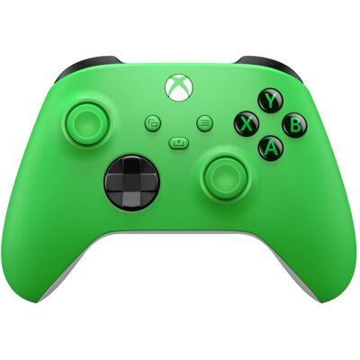 Microsoft - XBOX Wireless Controller for XBOX Series X, XBOX Series S, XBOX One, PCs, and Cloud-Enabled Devices - Velocity Green Microsoft - XBOX Wireless Controller for XBOX Series X, XBOX Series S, XBOX One, PCs, and Cloud-Enabled Devices - Velocity Green