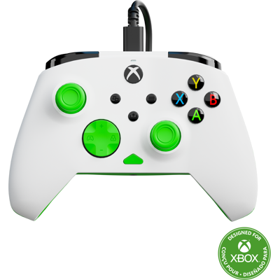 Turtle Beach - Rematch Core Wired Gaming Controller for XBOX Series X S, XBOX One & Windows 10/11 PC - White/Green Turtle Beach - Rematch Core Wired Gaming Controller for XBOX Series X S, XBOX One & Windows 10/11 PC - White/Green