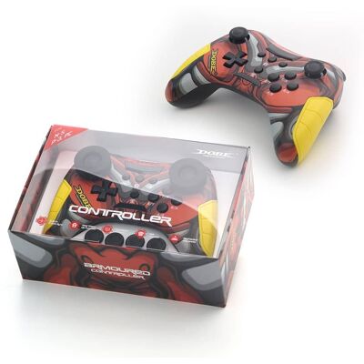 Dobe - TY-3839 Multi-Platform PC Wireless Gaming Controller, Compatible with Switch, PS3, Android, Windows and Smart TV - Red Dobe - TY-3839 Multi-Platform PC Wireless Gaming Controller, Compatible with Switch, PS3, Android, Windows and Smart TV - Red