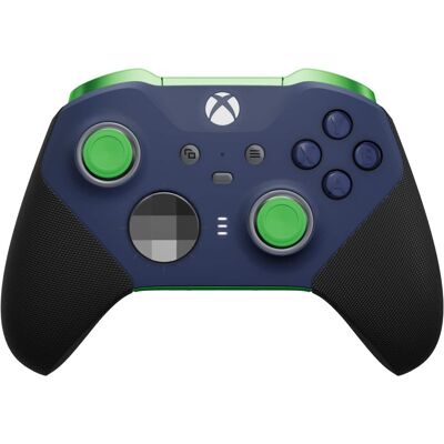 Microsoft - XBOX Elite Series 2 Core Wireless Controller for XBOX Series X, XBOX Series S, XBOX One, PCs, and Cloud-Enabled Devices - Green and Blue Microsoft - XBOX Elite Series 2 Core Wireless Controller for XBOX Series X, XBOX Series S, XBOX One, PCs, and Cloud-Enabled Devices - Green and Blue