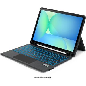 SaharaCase - ProTouch Slim Keyboard Case with Track Pad for Samsung Galaxy Tab S10 FE+ - Black SaharaCase - ProTouch Slim Keyboard Case with Track Pad for Samsung Galaxy Tab S10 FE+ - Black