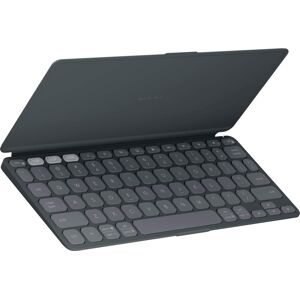 Logitech - Keys-To-Go 2 Slim Portable Bluetooth Keyboard for Tablet With Built-in Cover - Graphite Logitech - Keys-To-Go 2 Slim Portable Bluetooth Keyboard for Tablet With Built-in Cover - Graphite