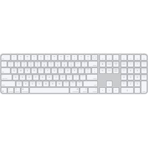 Magic Keyboard with Touch ID and Numeric Keypad for Mac models with Apple silicon (USB-C) - White Keys Magic Keyboard with Touch ID and Numeric Keypad for Mac models with Apple silicon (USB-C) - White Keys