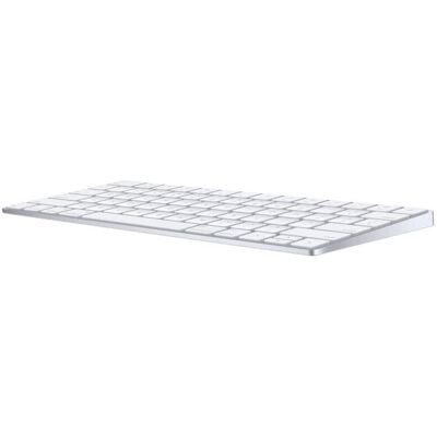 Apple - Magic Keyboard - Russian, Includes Lighting to USB Cable - Silver Apple - Magic Keyboard - Russian, Includes Lighting to USB Cable - Silver