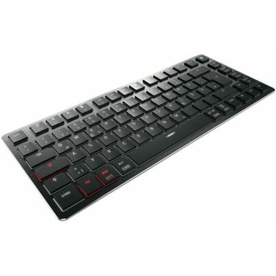 CHERRY - MXU-270 Keyboard - Wired/Wireless Connectivity - Bluetooth/RF - Compact - 5.2 - 32.81 ft - 2.40 GHz - USB 2.0 - Black CHERRY - MXU-270 Keyboard - Wired/Wireless Connectivity - Bluetooth/RF - Compact - 5.2 - 32.81 ft - 2.40 GHz - USB 2.0 - Black