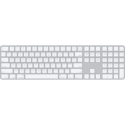 Magic Keyboard with Numeric Keypad and Touch ID for Mac models with Apple silicon (Lightning Port) - Silver/White Magic Keyboard with Numeric Keypad and Touch ID for Mac models with Apple silicon (Lightning Port) - Silver/White