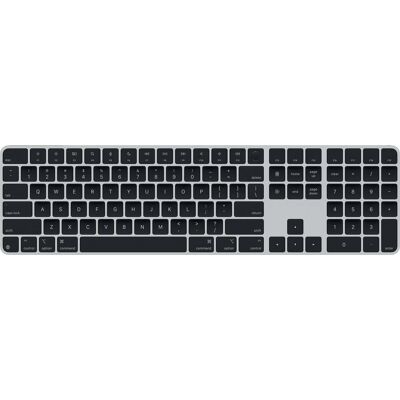 Magic Keyboard with Touch ID and Numeric Keypad for Mac models with Apple silicon (USB-C) - Black Keys Magic Keyboard with Touch ID and Numeric Keypad for Mac models with Apple silicon (USB-C) - Black Keys