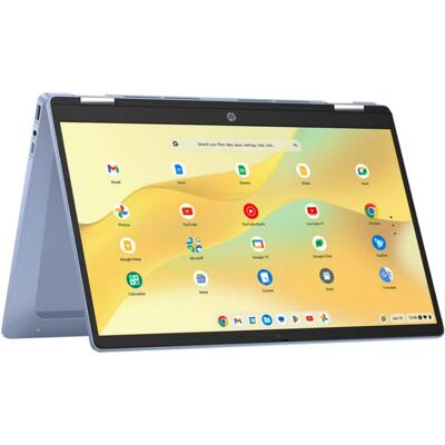 HP - 14 inch x360 FHD Touch Chromebook Laptop Intel Processor N100 4GB RAM 64GB eMMC - Sky Blue HP - 14 inch x360 FHD Touch Chromebook Laptop Intel Processor N100 4GB RAM 64GB eMMC - Sky Blue