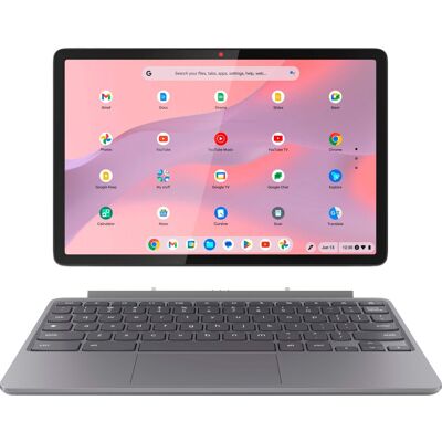 Lenovo - Duet 2-in-1 Chromebook 11" 2K LCD Touchscreen Laptop- MediaTek Kompanio 838 2024 - 4GB Memory - 128GB eMMC with keyboard - Luna Gray Lenovo - Duet 2-in-1 Chromebook 11" 2K LCD Touchscreen Laptop- MediaTek Kompanio 838 2024 - 4GB Memory - 128GB eMMC with keyboard - Luna Gray