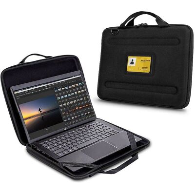 Techprotectus - Work-In Case w/Pocket-for 11-12 inch Chromebook/MacBook/Laptop - Black Techprotectus - Work-In Case w/Pocket-for 11-12 inch Chromebook/MacBook/Laptop - Black