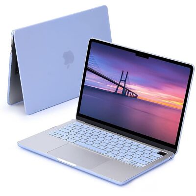 Techprotectus - MacBook case for 2022-2025 MacBook Air 13.6" with Apple M2/M3/M4 Chip-(Model A2681/A3240) - Blue Techprotectus - MacBook case for 2022-2025 MacBook Air 13.6" with Apple M2/M3/M4 Chip-(Model A2681/A3240) - Blue