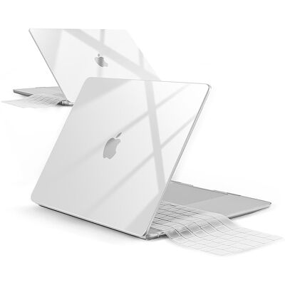 Techprotectus - MacBook case for 2023-25 MacBook Air 15" with Apple M2/M3/M4 Chip - Clear Techprotectus - MacBook case for 2023-25 MacBook Air 15" with Apple M2/M3/M4 Chip - Clear