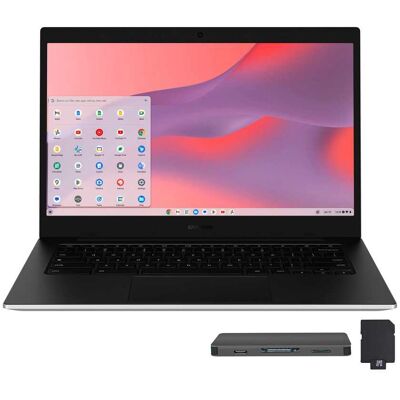 Samsung - Chromebook Go 14" HD Laptop,Intel Celeron N4500,4GB RAM,128GB eMMC+160GB Dock Set,Intel UHD Graphics,Chrome OS - Silver Samsung - Chromebook Go 14" HD Laptop,Intel Celeron N4500,4GB RAM,128GB eMMC+160GB Dock Set,Intel UHD Graphics,Chrome OS - Silver
