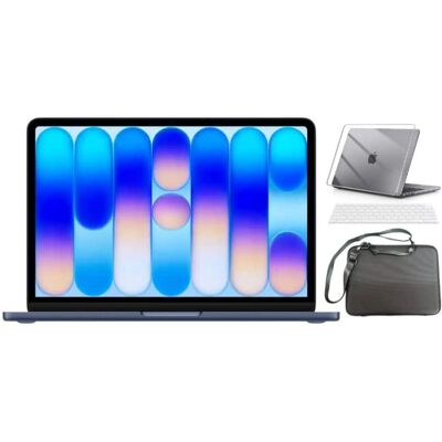 Apple - MacBook Neo 13-inch Laptop - A18 Pro chip with 6‑core CPU and 5‑core GPU - 8GB Memory - 512GB SSD - Indigo + Accessories Apple - MacBook Neo 13-inch Laptop - A18 Pro chip with 6‑core CPU and 5‑core GPU - 8GB Memory - 512GB SSD - Indigo + Accessories