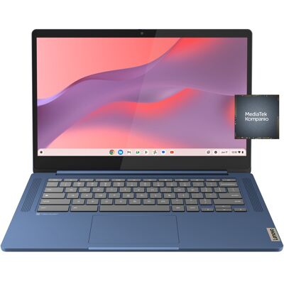 Lenovo - IdeaPad Slim 3 Chromebook 14" Full HD Laptop - MediaTek Kompanio 520 2022 - 4GB Memory - 64GB eMMC - Abyss Blue Lenovo - IdeaPad Slim 3 Chromebook 14" Full HD Laptop - MediaTek Kompanio 520 2022 - 4GB Memory - 64GB eMMC - Abyss Blue