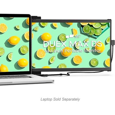 Mobile Pixels - DUEX Max DS 14.1" IPS LCD Monitor - Black Mobile Pixels - DUEX Max DS 14.1" IPS LCD Monitor - Black