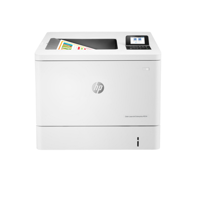 HP - Color LaserJet Enterprise M554dn Printer - White HP - Color LaserJet Enterprise M554dn Printer - White