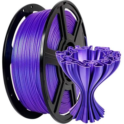 Flashforge - High Speed PLA Multicolor 3D Printer Filament-1.75mm-1kg (2.2 lbs) Spool - Nebula Purple Flashforge - High Speed PLA Multicolor 3D Printer Filament-1.75mm-1kg (2.2 lbs) Spool - Nebula Purple